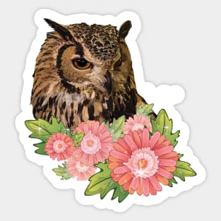 Royal Owl Sticker